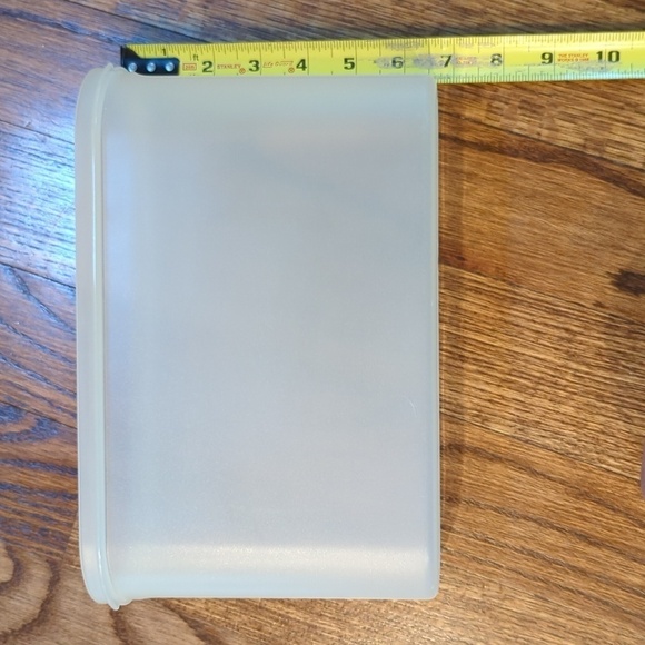 Tupperware Modular Mates Super Oval 2 Storage Container Blue Flip Top - Picture 10 of 10